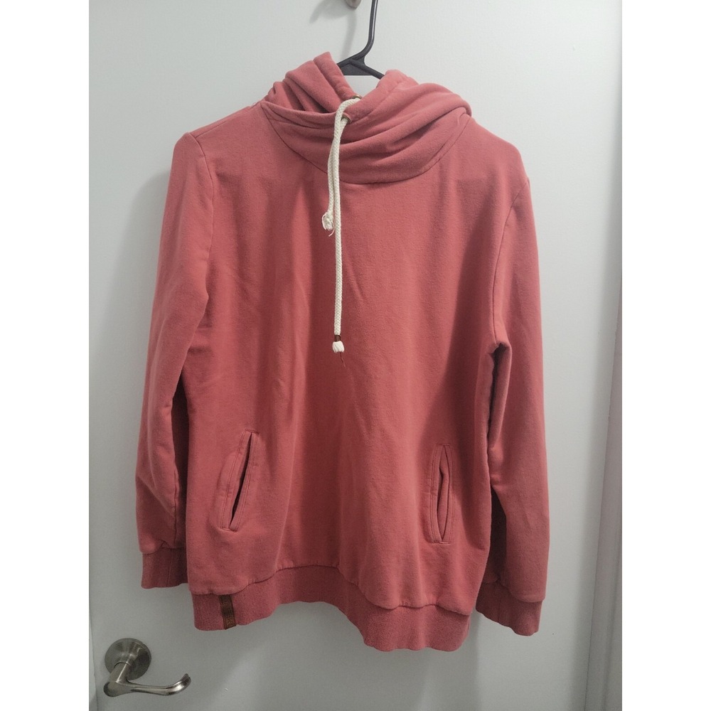 Ampersand Coral Hoodie Long Sleeve Fall Apparel Womens Size XL